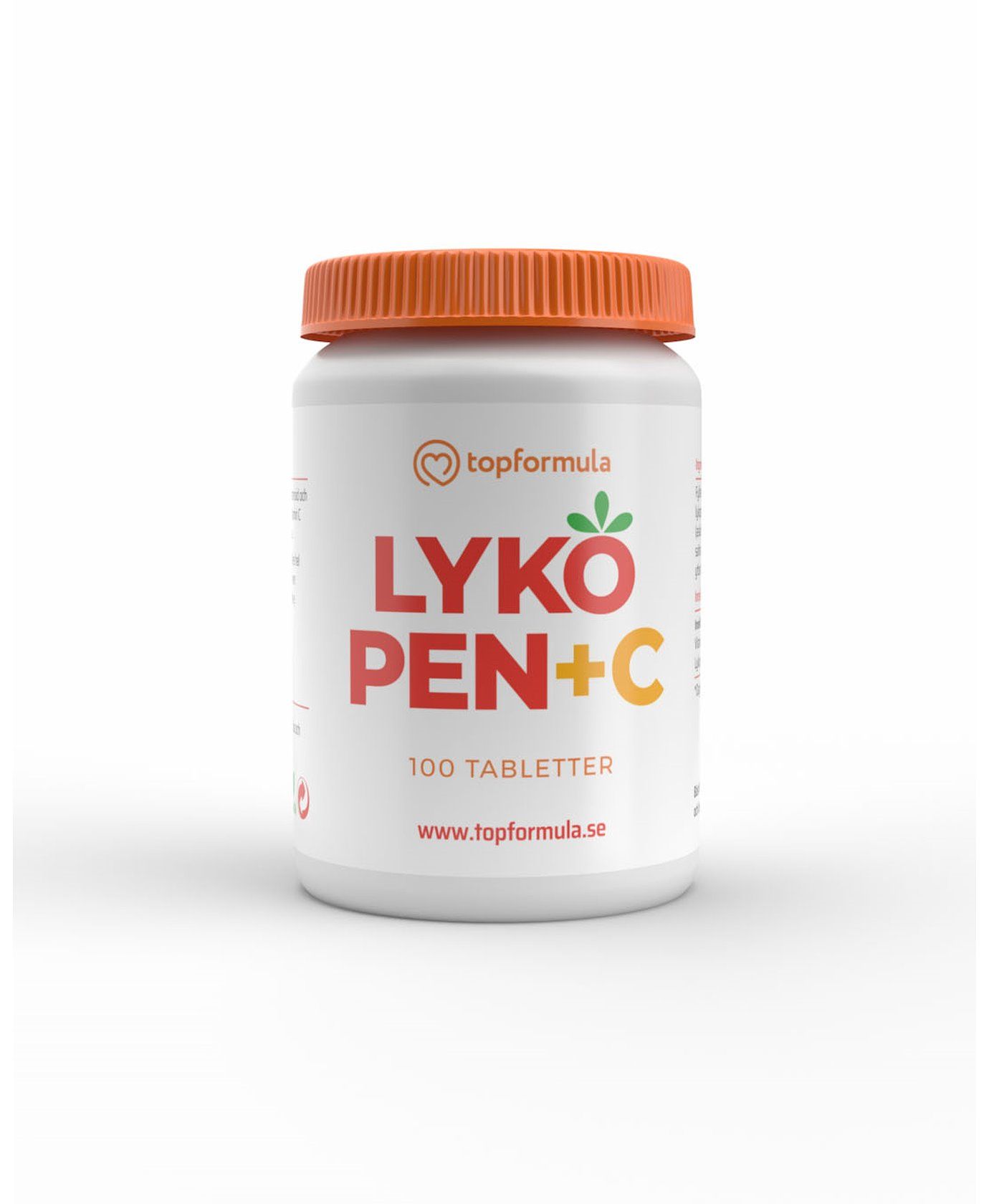 Topformula | Lykopen + vitamin C | 100 tabletter