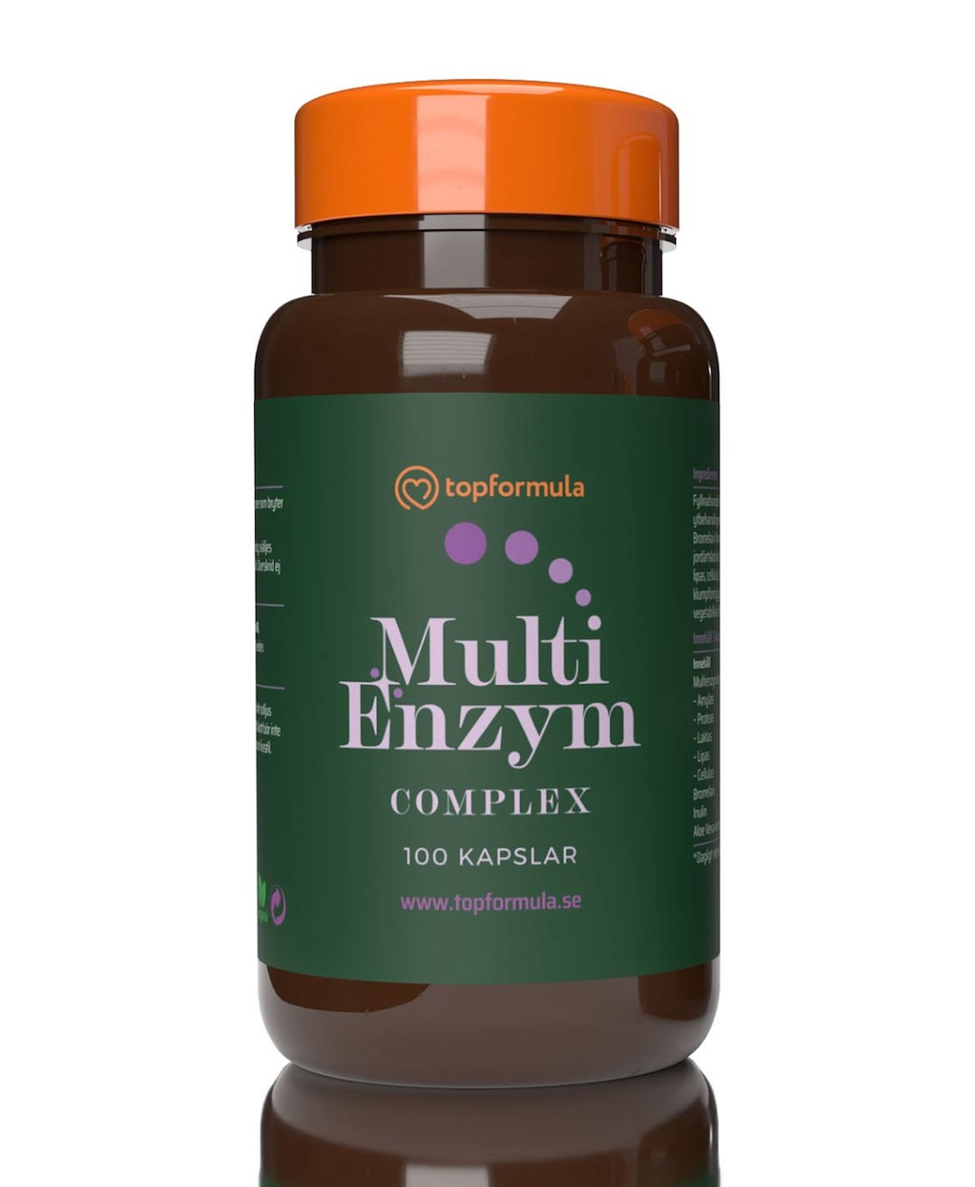 Topformula | Multienzym Complex | 100 kapslar