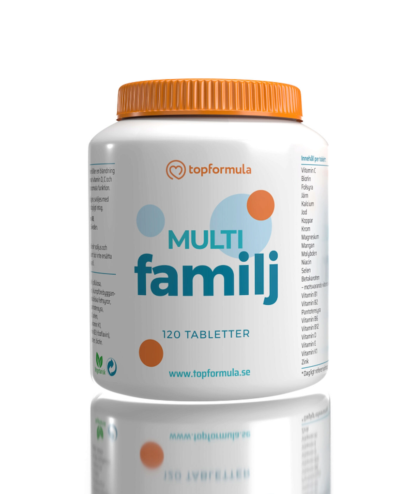 Topformula | Multi Familj | 120 tabletter