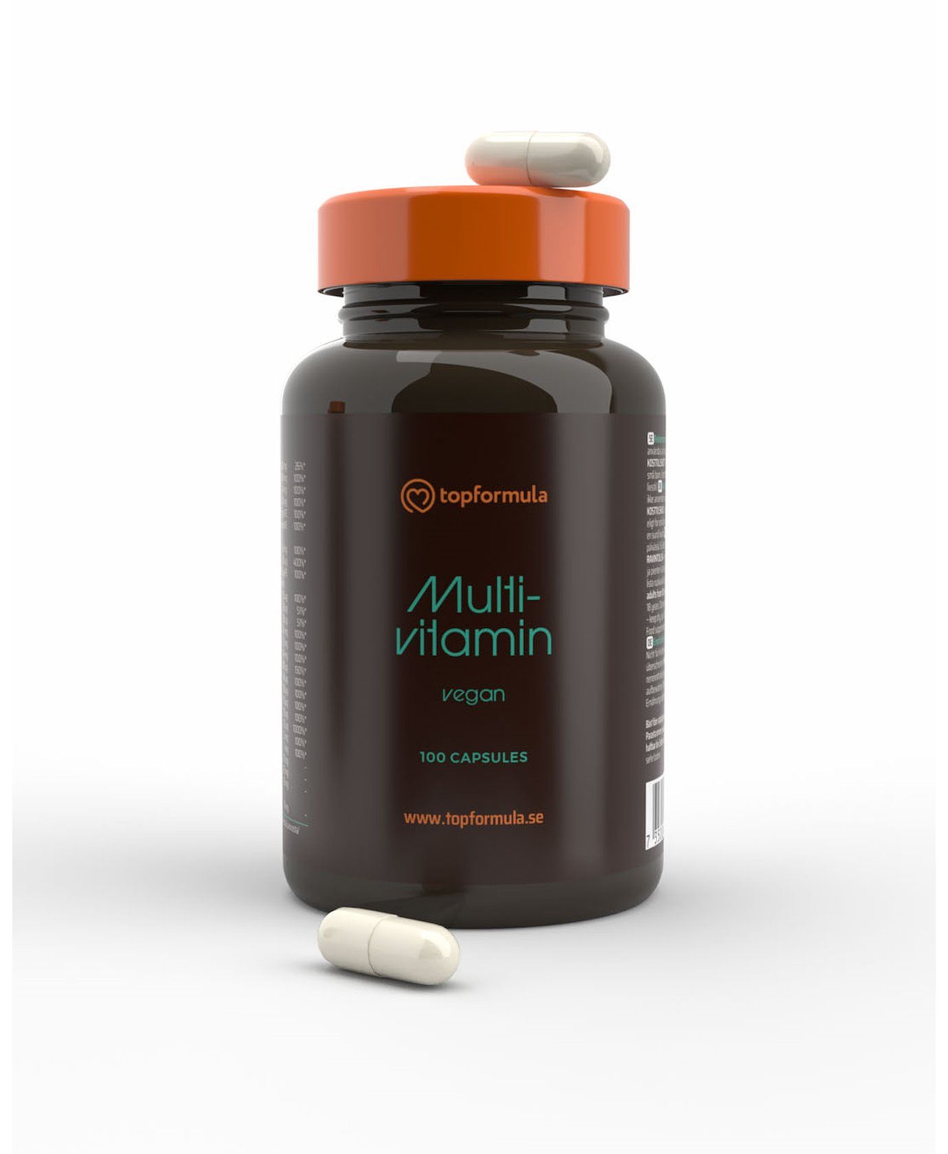Topformula | Multivitamin Vegan | 100 kapslar