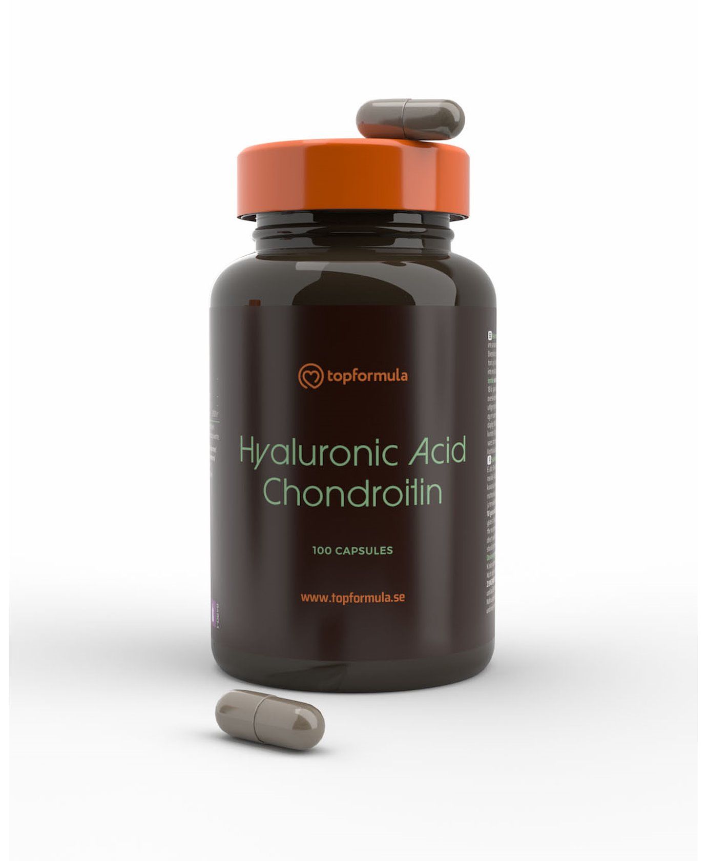 Topformula | Hyaluronsyra + Kondroitin | 100 kapslar