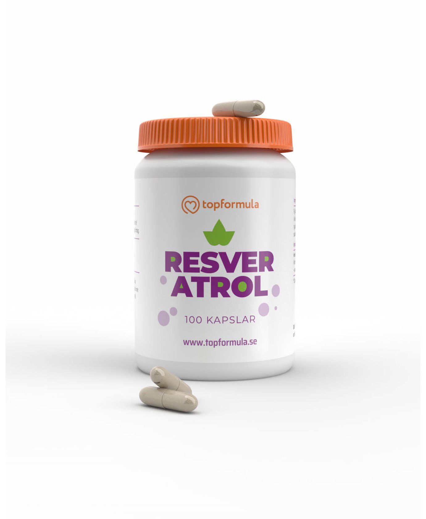 Topformula | Resveratrol | 100 kapslar