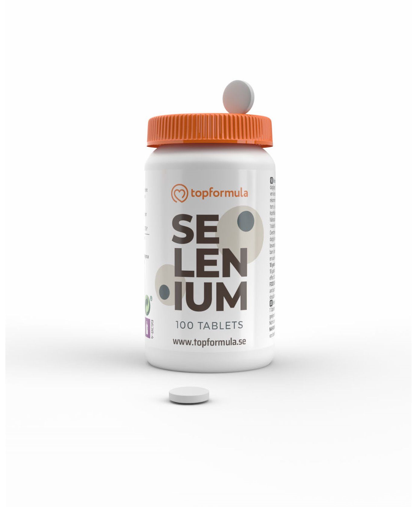Topformula | Selen | 110 µg | 100 tabletter