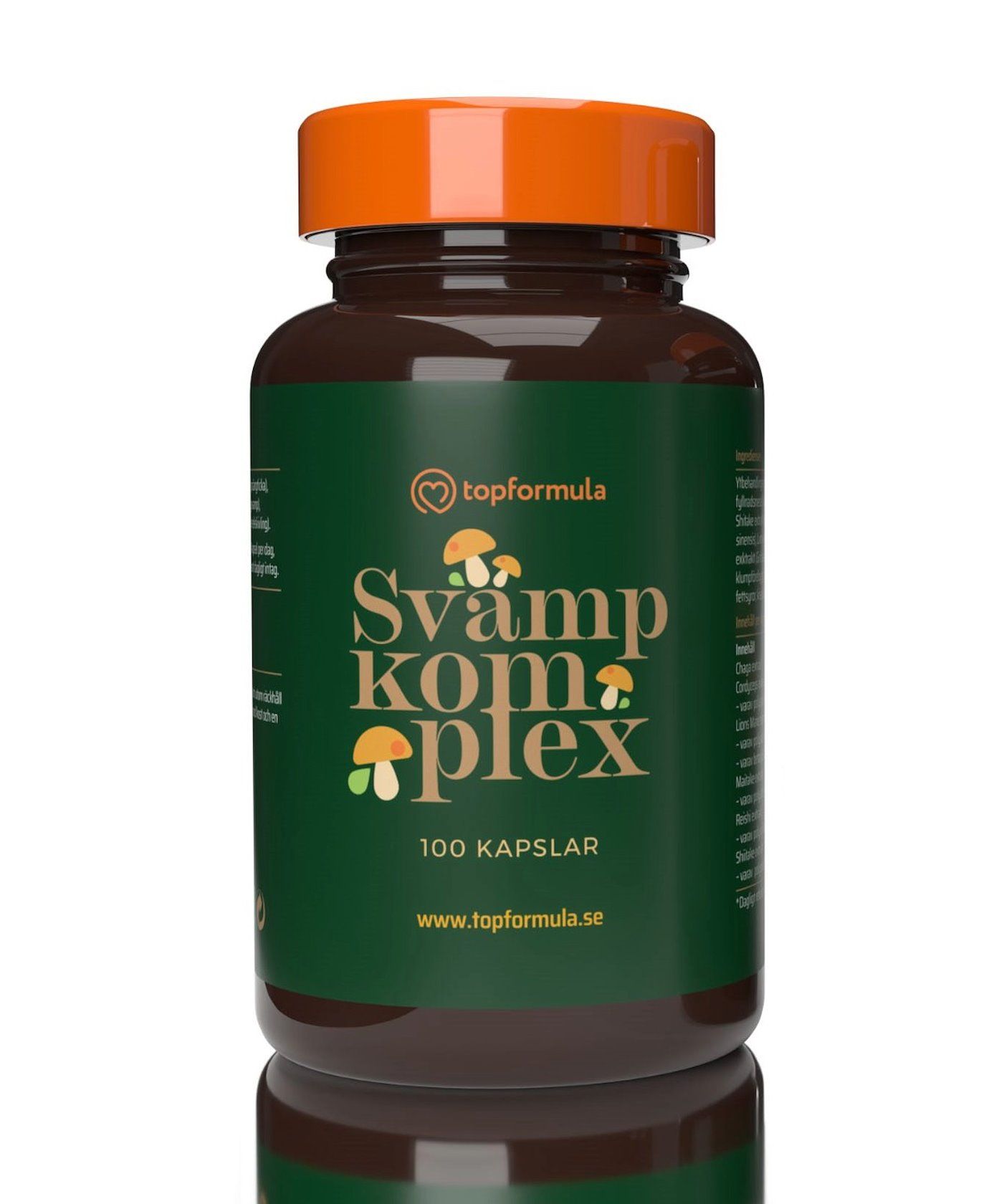 Topformula | Svampkomplex | 100 kapslar