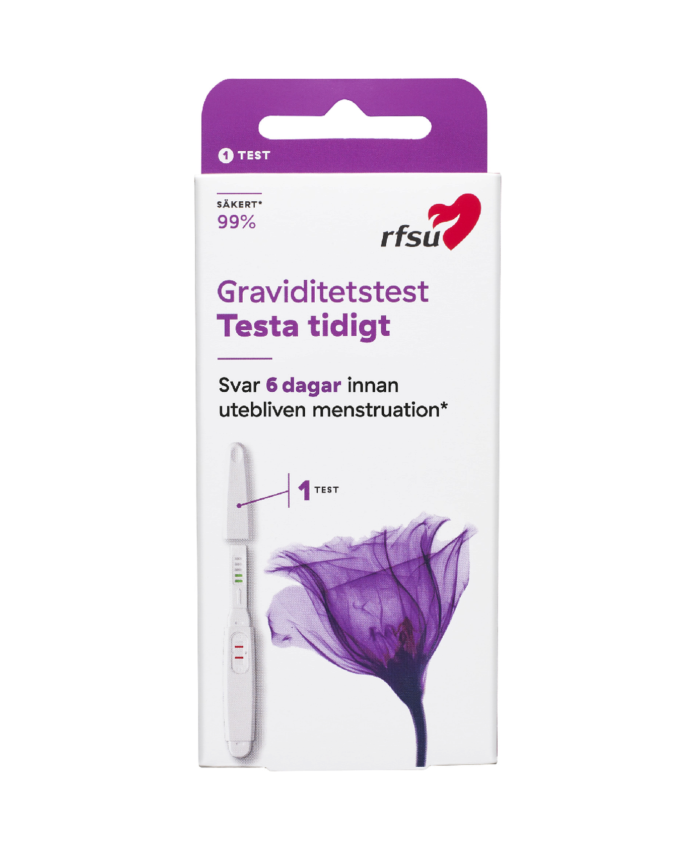 RFSU | Graviditetstest 1 p Testa Tidigt
