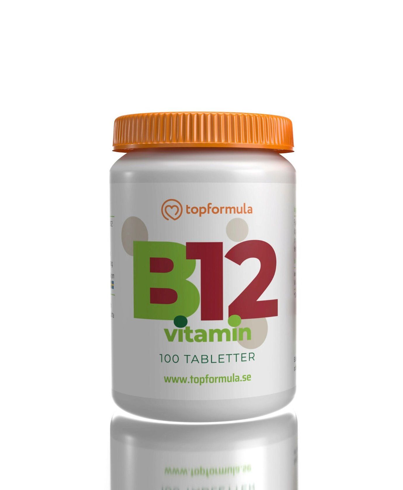 Topformula | Vitamin B12 | Kobalamin | 1000 µg | 100 tabletter
