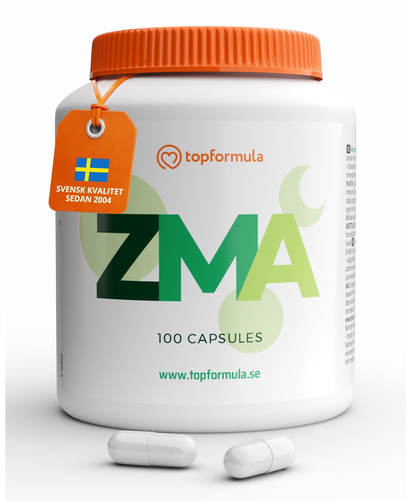 Topformula | ZMA | 100 kapslar