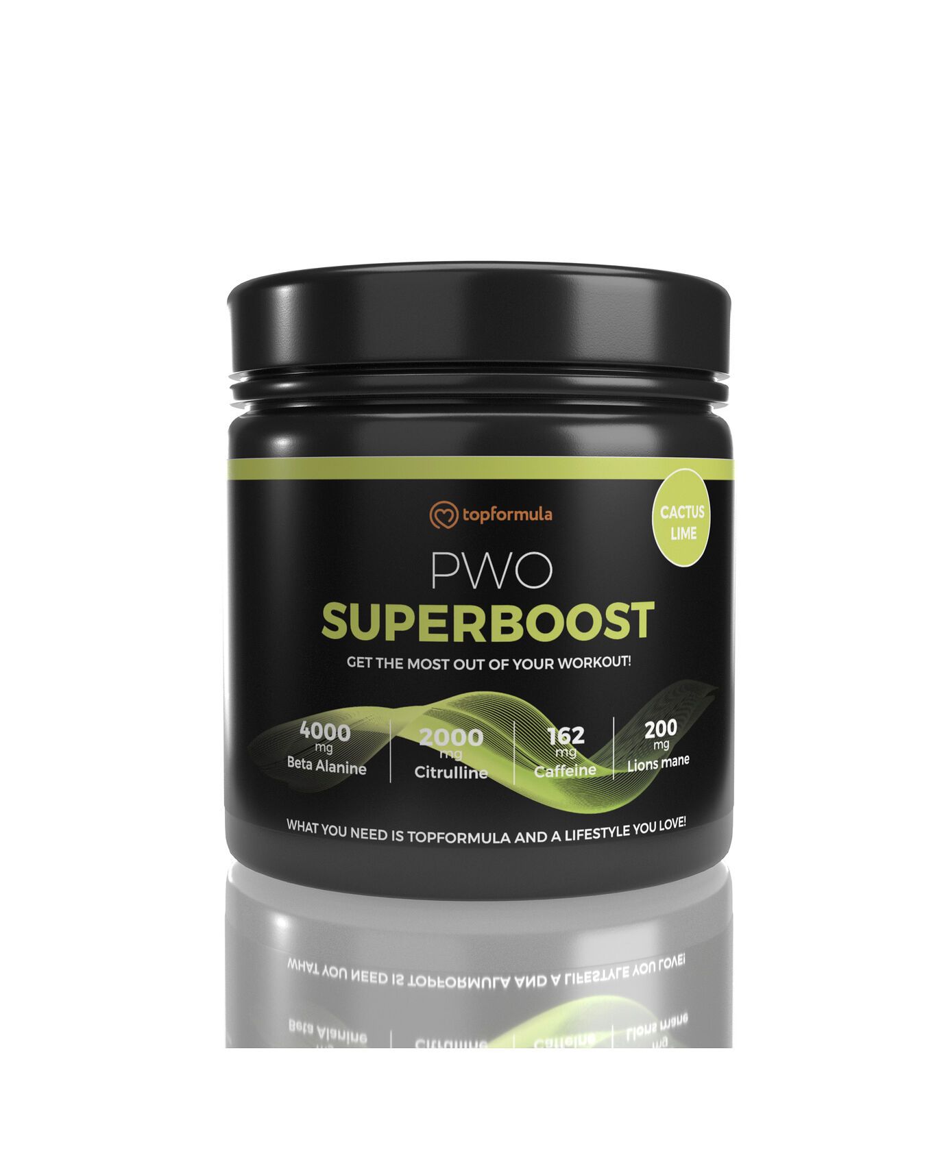 Topformula Sport | PWO Superboost Cactus Lime - 300g