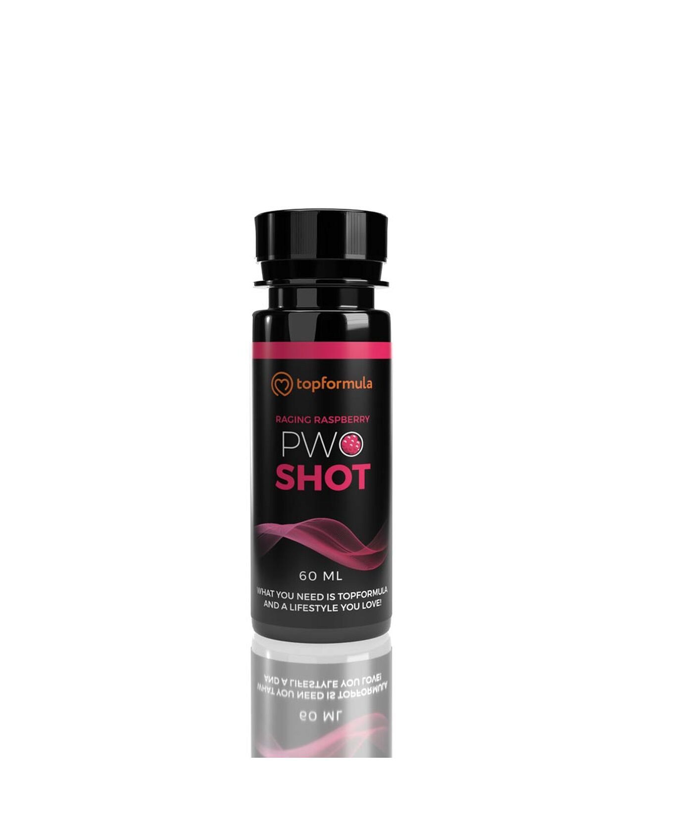 Topformula | PWO Shot Raging Raspberry - 60 ml
