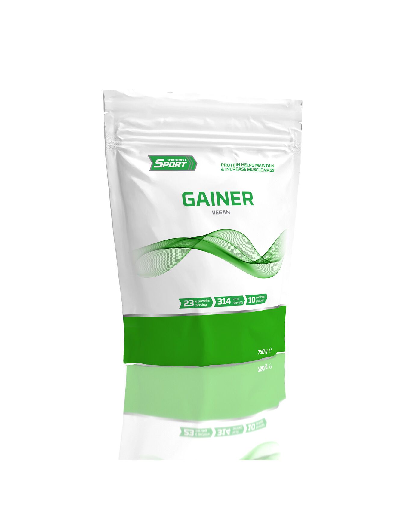 Topformula Sport | Gainer Vegan - Vanilj - 750g