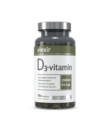 Elexir Pharma | D3-vitamin 2500IE