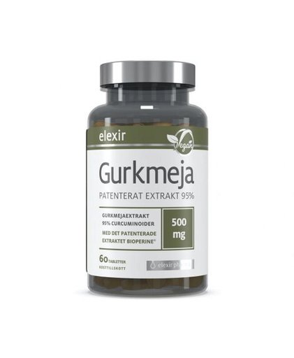 Elexir Pharma | Gurkmejaextrakt 500 mg
