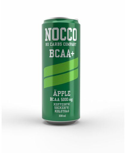 NOCCO BCAA+ | Äpple | 330 ml