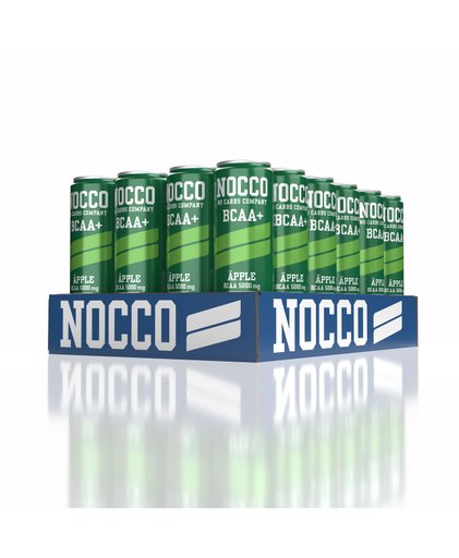 NOCCO BCAA+ | Äpple - 24-pack