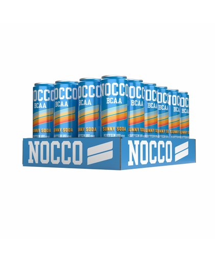 NOCCO BCAA | Sunny Soda - 24-pack