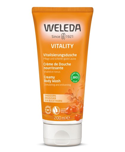 Weleda | Vitality Shower Cream Sea Buckthorn