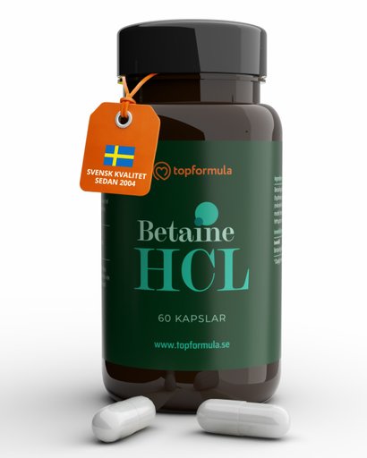 Topformula | Betain HCL | 60 kapslar