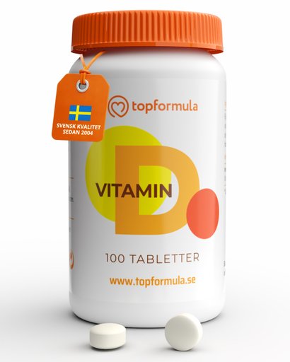 Topformula | D-vitamin | 2000 IE | 50 µg | 100 tabletter