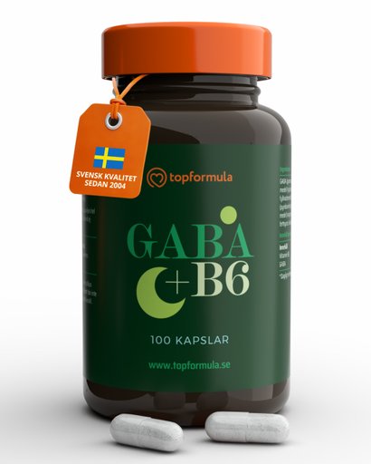 Topformula | GABA + B6 | 100 kapslar