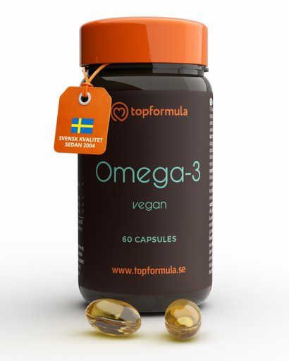 Topformula | Omega-3 Vegan | 60 kapslar
