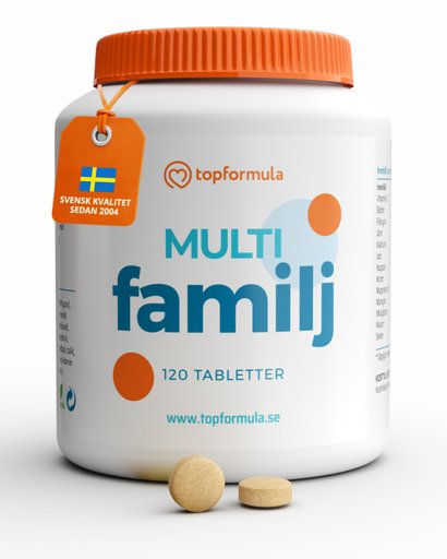 Topformula | Multi Familj | 120 tabletter
