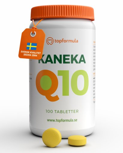 Topformula | Kaneka Q10 | 50 mg | 100 tabletter