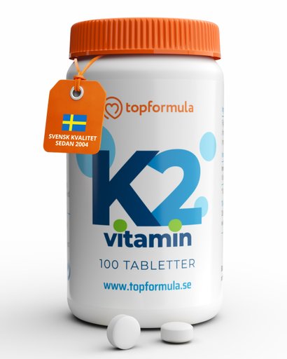 Topformula | K2 vitamin | 75 µg | 100 tabletter