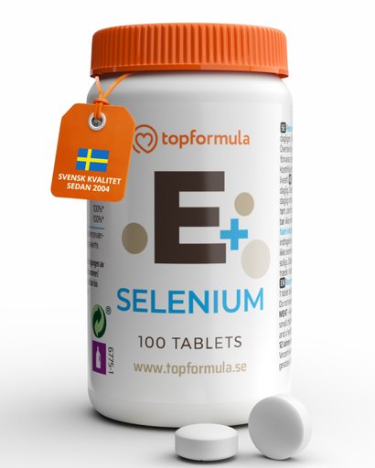 Topformula | Vitamin E + Selen | 100 tabletter