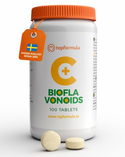 Topformula | Vitamin C + Bioflavonoider | 100 tabletter