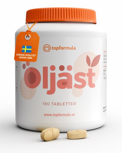 Topformula | Öljäst | 180 tabletter