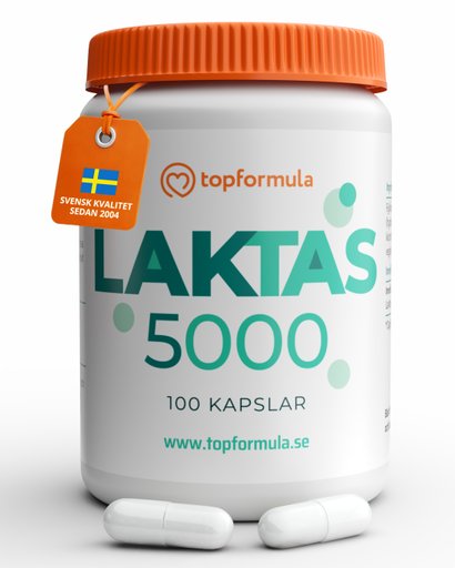 Topformula | Laktas 5000 FCC | 100 kapslar
