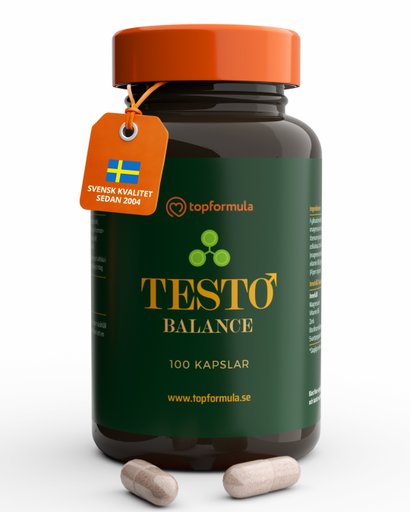 Topformula | Testo Balance | 100 kapslar