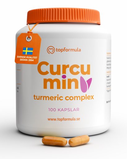 Topformula | Curcumin Turmeric Complex | 100 kapslar