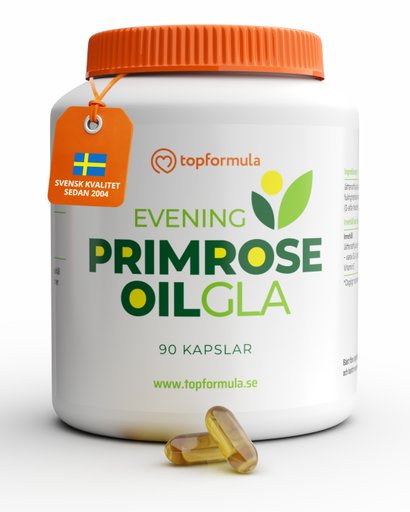 Topformula | Evening Primerose Oil GLA | 1000 mg | 90 kapslar