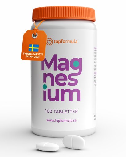 Topformula | Magnesium 300 mg | 100 tabletter