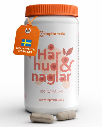 Topformula | Hår, hud och naglar | 100 kapslar