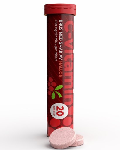 Topformula | C-vitamin Brus - Hallon