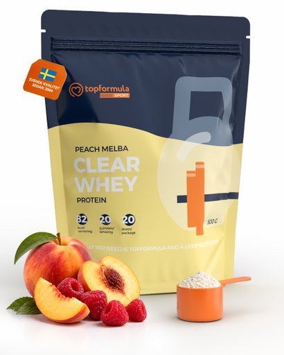 Topformula Sport | Clear Whey Peach Melba - 500g