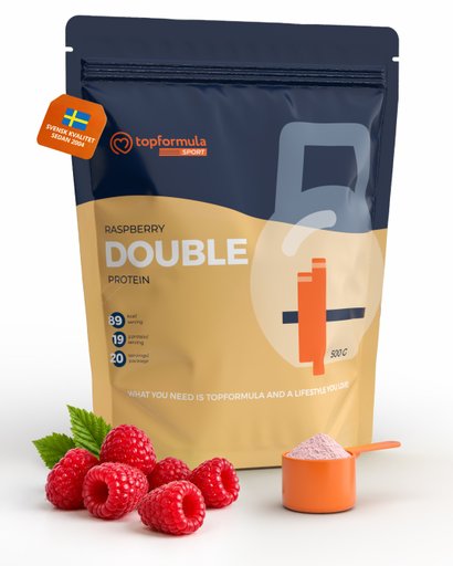 Topformula Sport | Double Protein Hallon - 500g