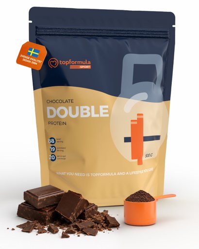 Topformula Sport | Double Protein Choklad - 500g