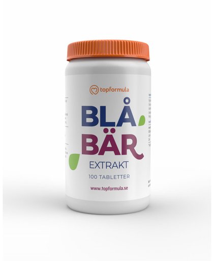 Topformula | Blåbär | 100 tabletter