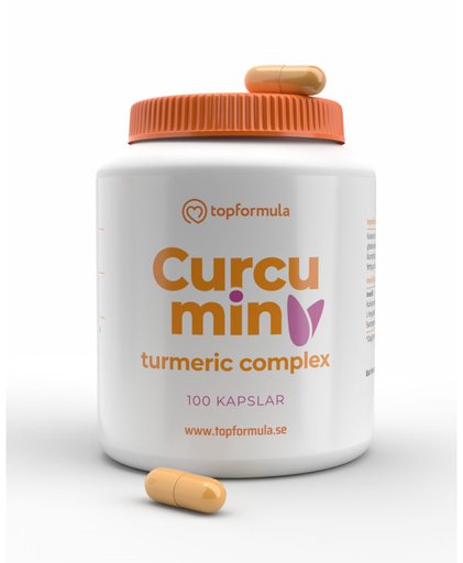 Topformula | Curcumin Turmeric Complex | 100 kapslar