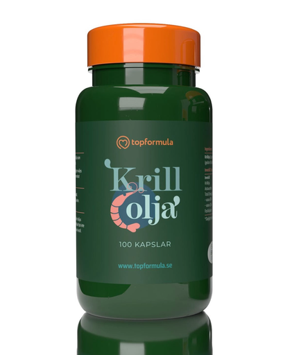 Topformula | Krillolja | 1000 mg | 100 kapslar