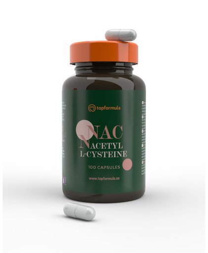 Topformula | NAC-N-Acetylcystein | 600 mg | 100 kapslar