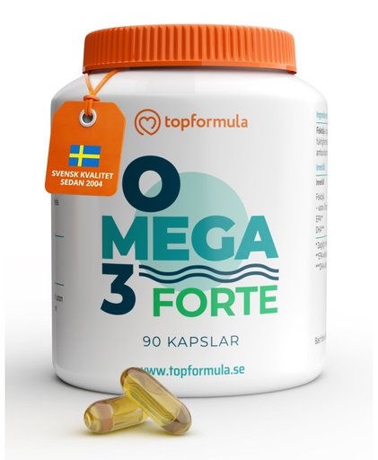 Topformula | Omega-3 Forte 70% | 90 kapslar