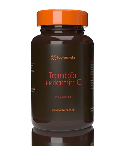 Topformula | Tranbär + Vitamin C | 100 kapslar