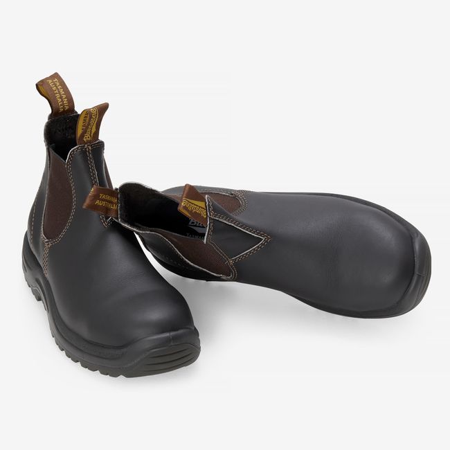 Blundstone 192, steel toe cap Brown