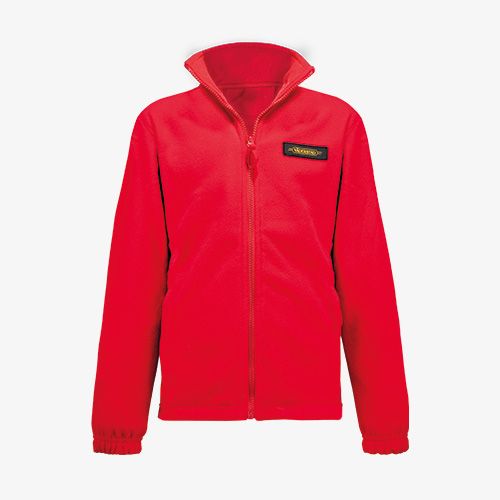 Fleece jacket Red