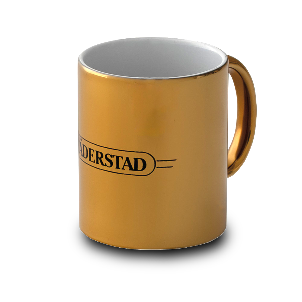 Golden mug