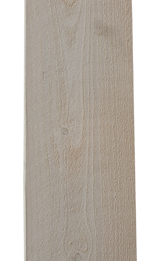 ULKOVERHOUSLAUTA 20X145mm POHJAMAALATTU VALKOINEN